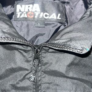 Black Windbreaker Jacket